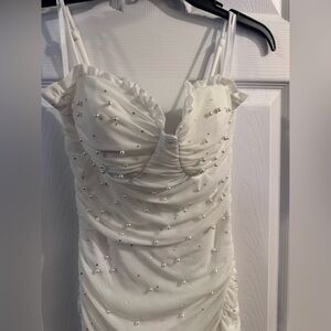 Windsor White Elegant Dress